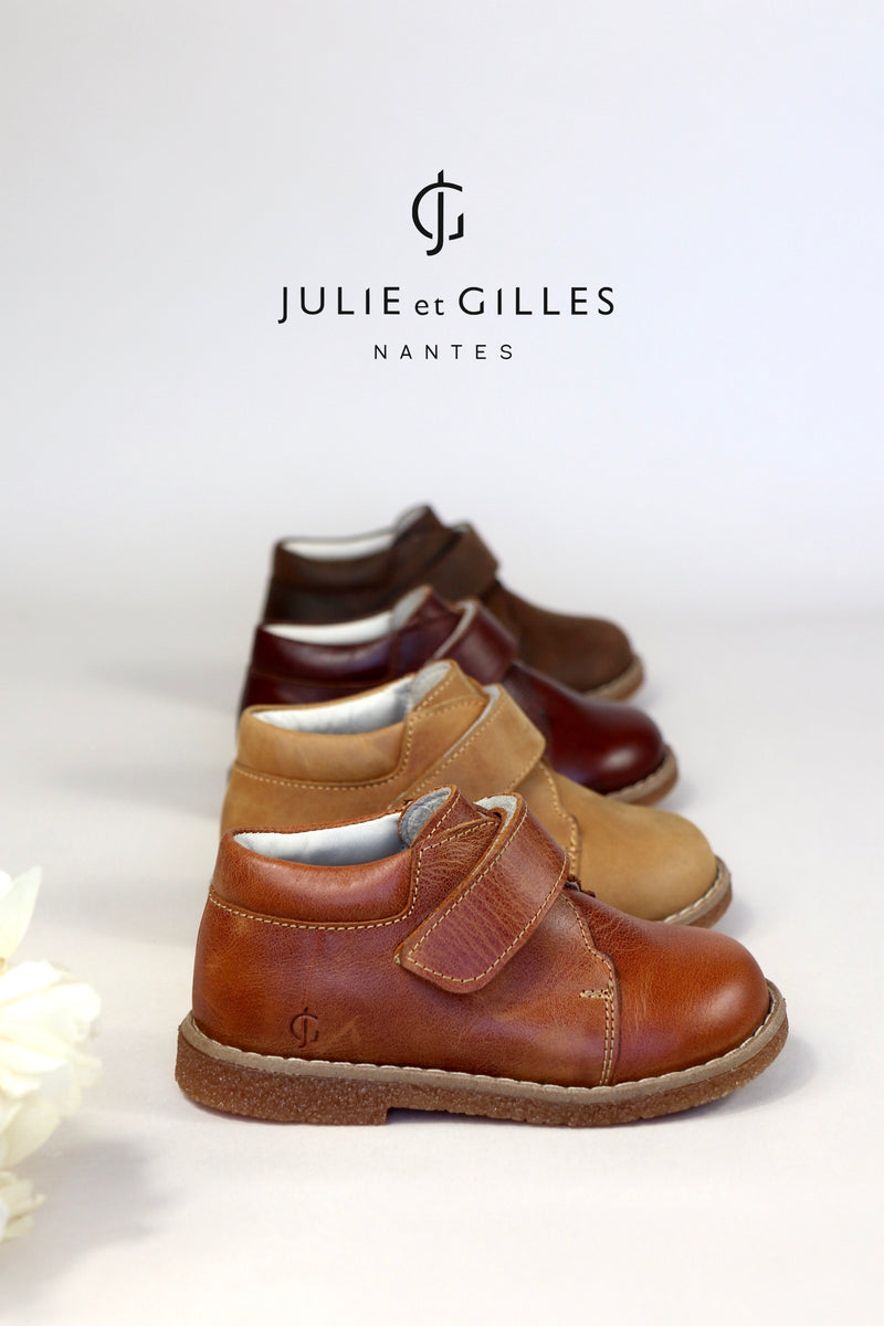 Les Chaussures en cuir pour bébés et enfants – Julie et Gilles